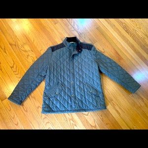 Barbour XL Quilted Chelsea Jacket in Olive